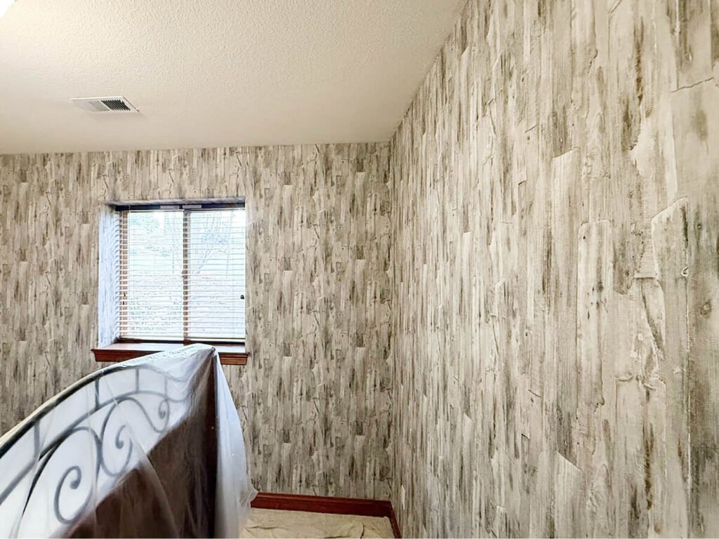 Premium Walls Republic wallpaper installation preparation luxury master bedroom Parker Pinery Colorado