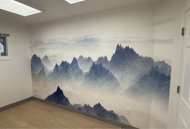 Spruce Street Medical Office Mural