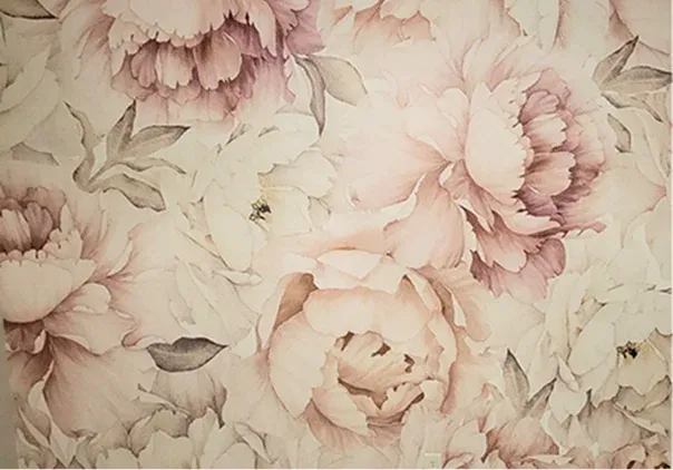 Professional wallpaper installation in a residential room in Colorado